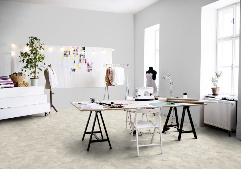 Gerflor 2381 Hexa cream - Image 2