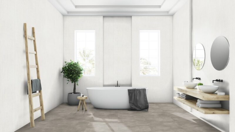 Gerflor 0868 Bloom uni taupe - Image 2
