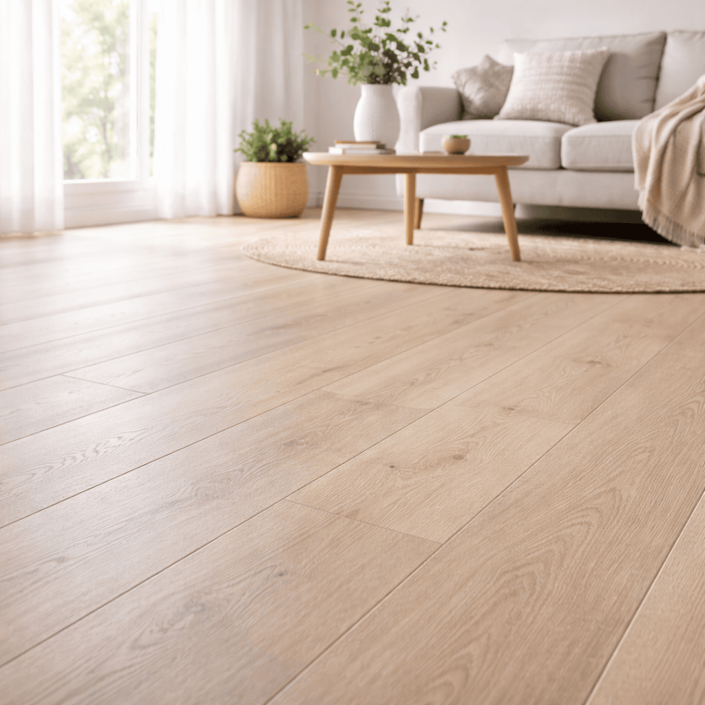 Obrázek krásné místnosti s vinylovou podlahou od Vinyl House. Nyní v jarní slevové akci.