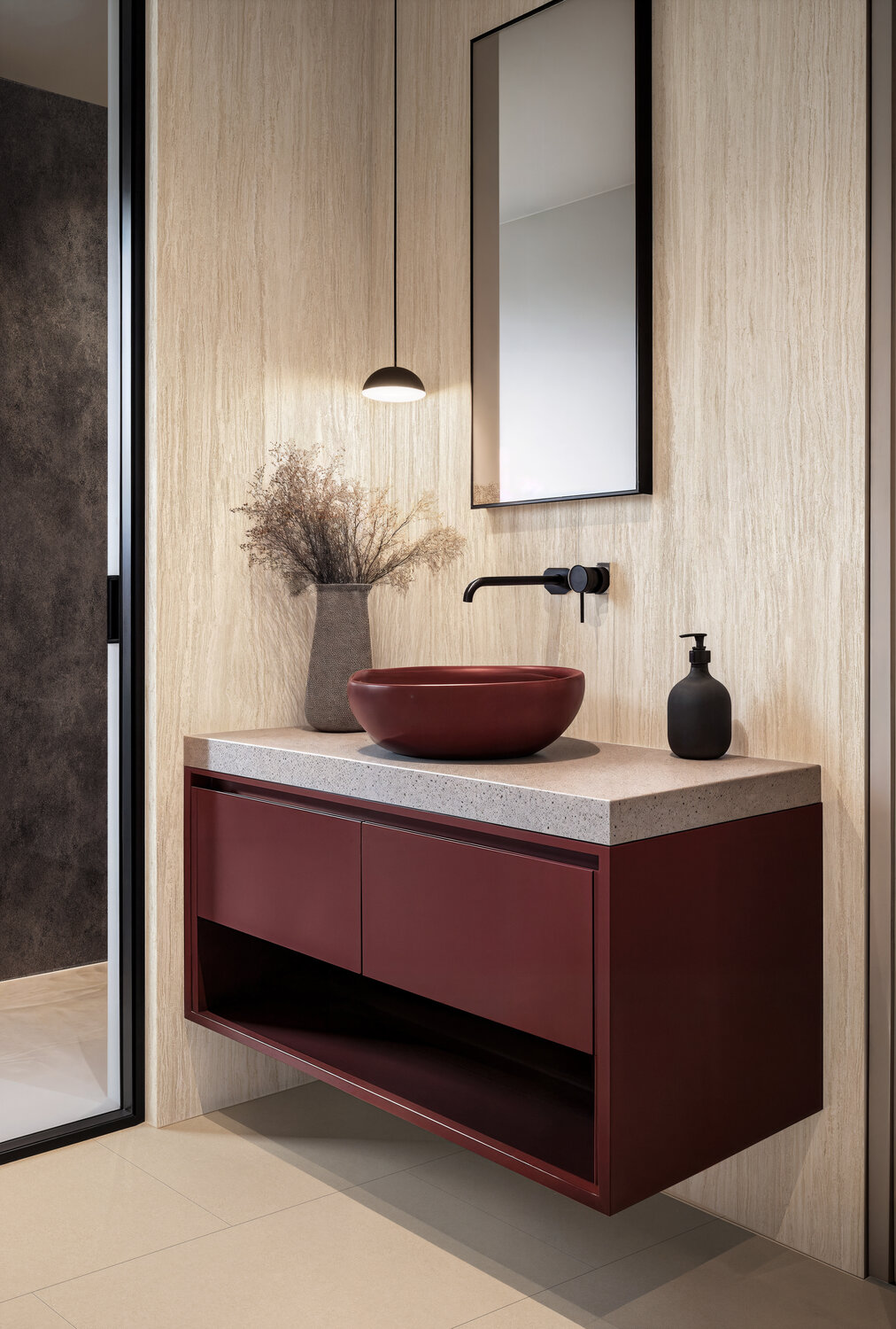 Mural Revela 7095 Travertine Bone - interier